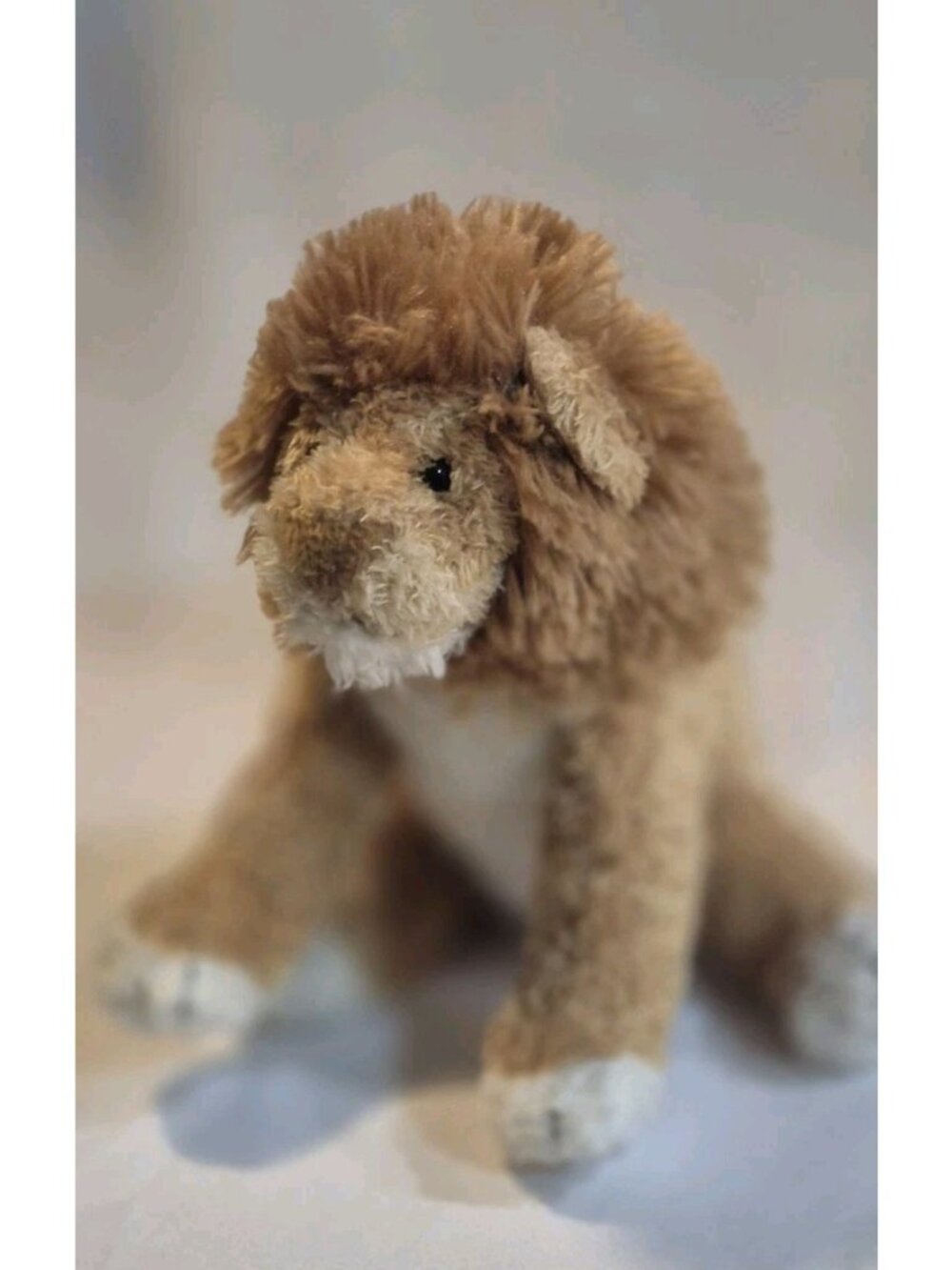 Douglas Kohair Sitting Lion 6" Plush Cuddle Toy Stuffed Animal